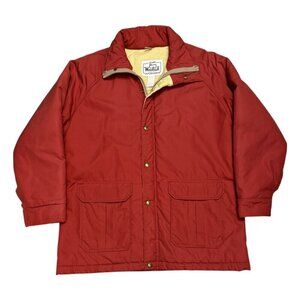 VINTAGE WOOLRICH Retro 90s Winter Designer Puffer Parka Coat Jacket Womens Large